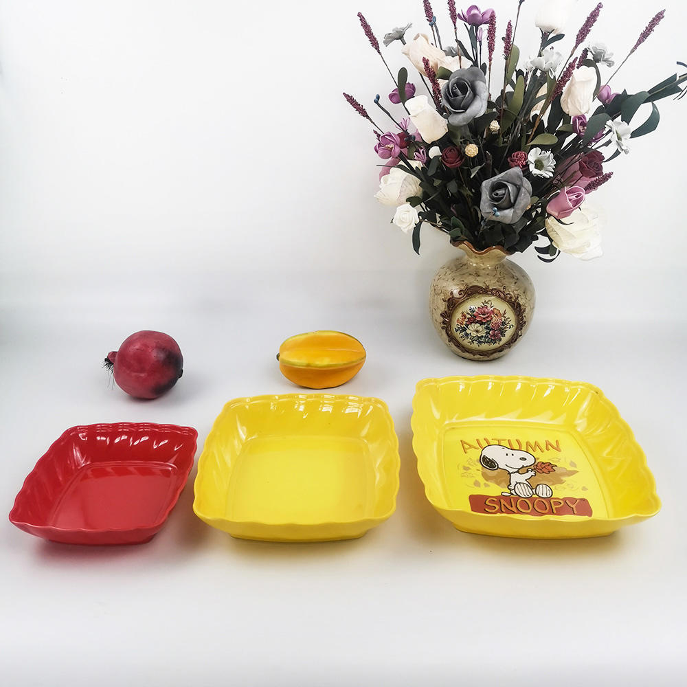 Custom Logo Food Grade Dinnerware Sets Durable Food Safe Fruit Bowl