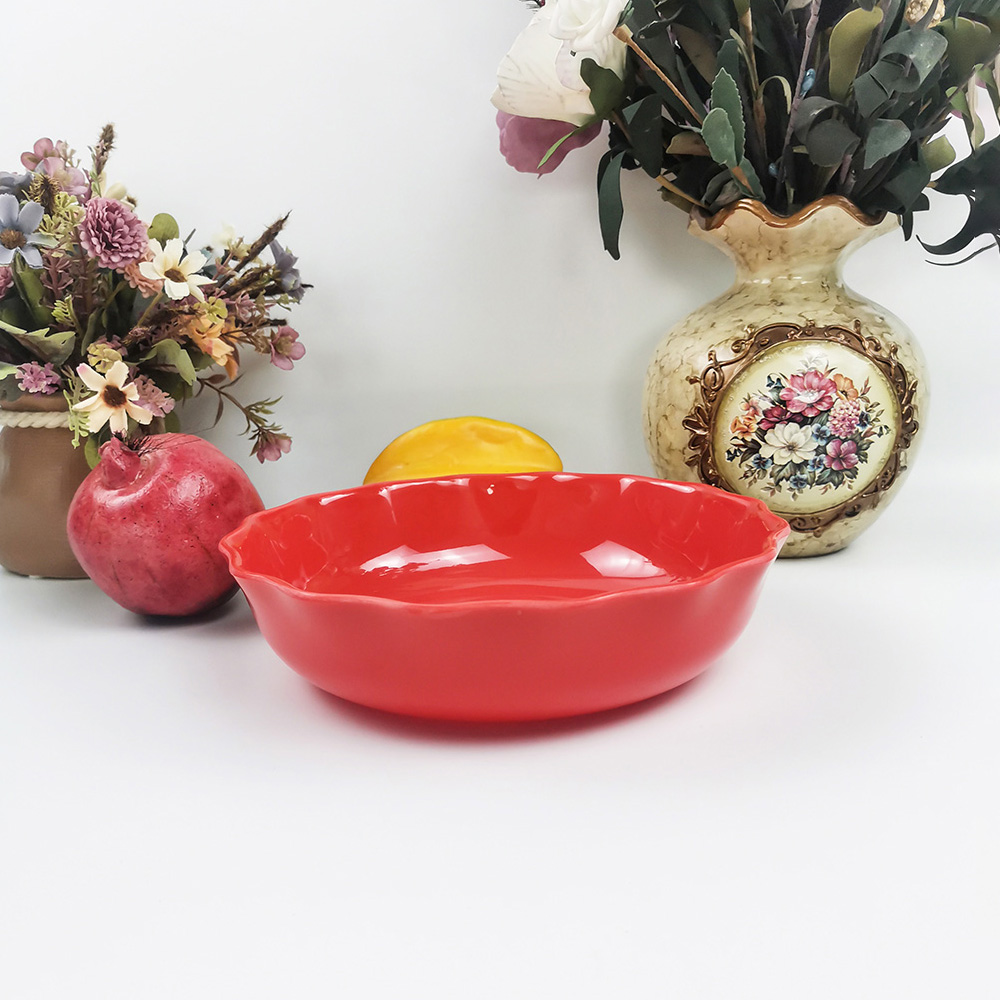 Wholesale Cheap Home Dinnerware Catering Red Round Shape Bowl 3000 - 4999 Pieces $1.10 >=5000 Pieces