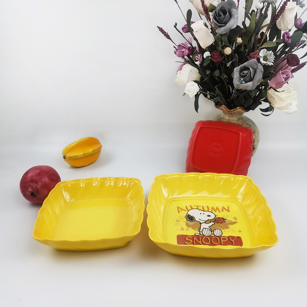 Custom Logo Food Grade Dinnerware Sets Durable Food Safe Fruit Bowl