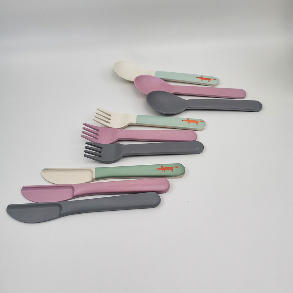 Eco Friendly Kitchenware Cutlery Set - Forks Spoons Knives Utensils