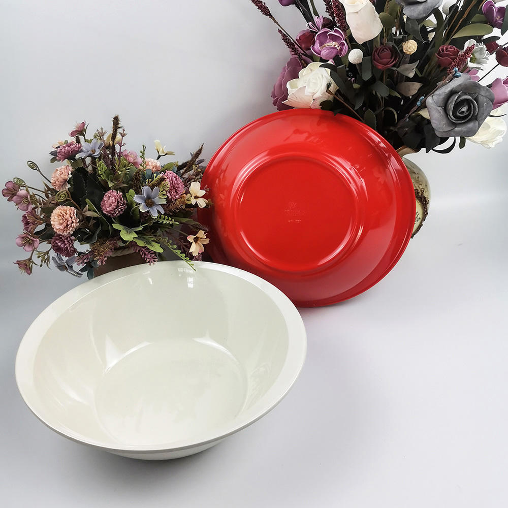 China manufacturer round bowls salad bowl for wedding party and picnic 