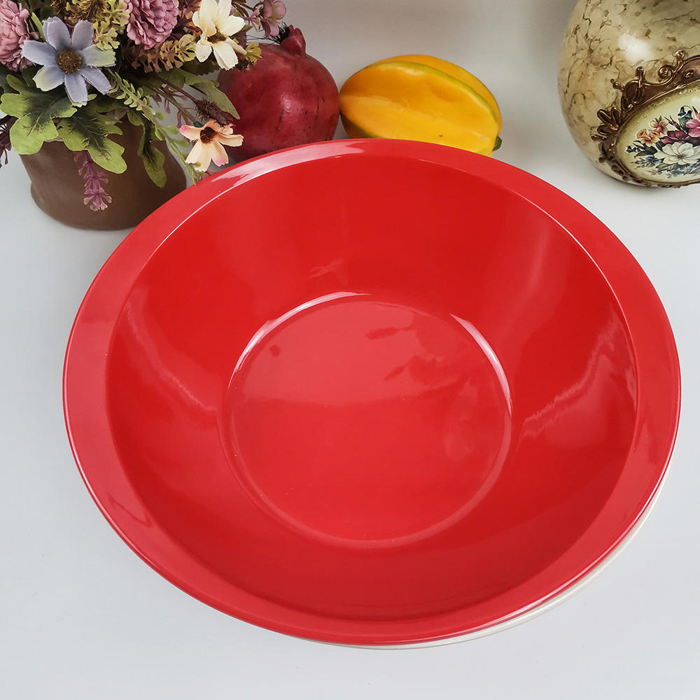 China manufacturer round bowls salad bowl for wedding party and picnic 