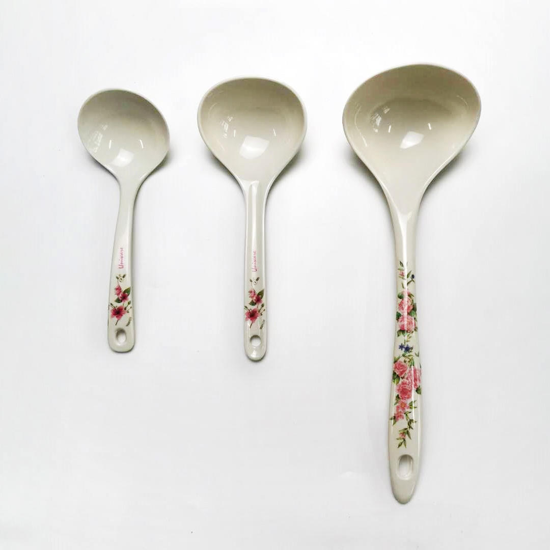 High Quality Bamboo Stirring Spoon Melamine Soup Spoon