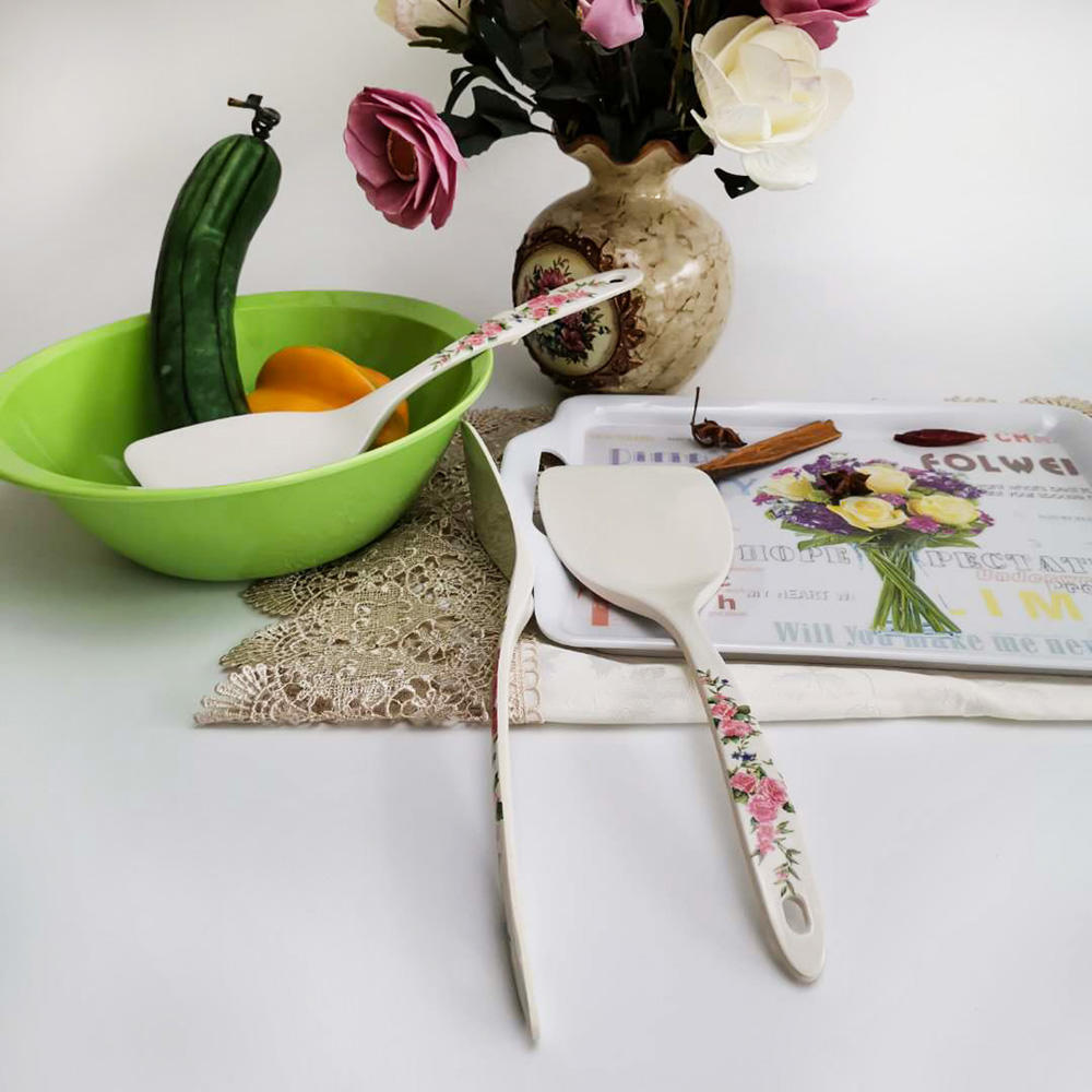 Hot Selling New Design Modern Melamine Kitchen Accessories Spatula