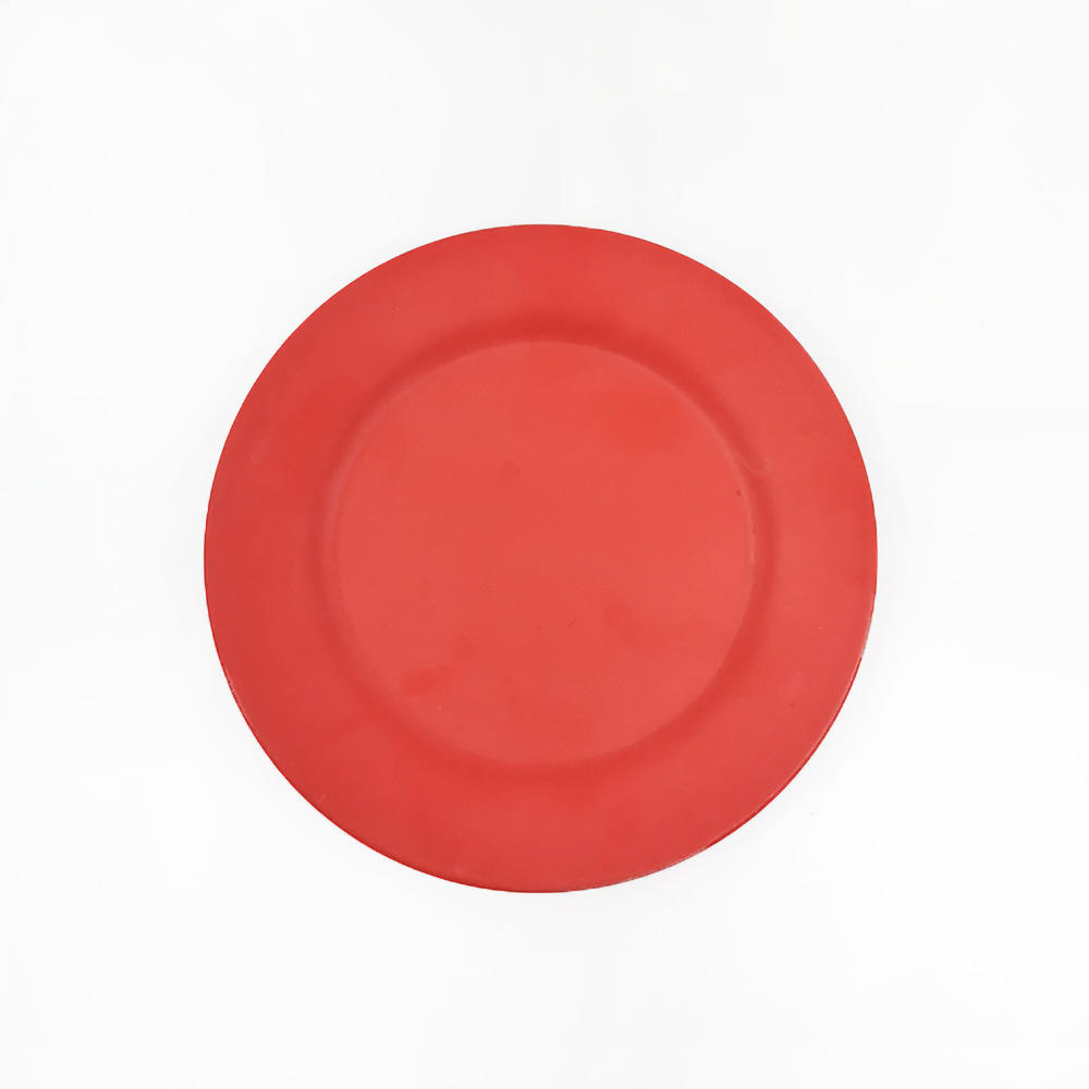 Customized Printing Multi-Colored Round Dinner Plate Dish Set