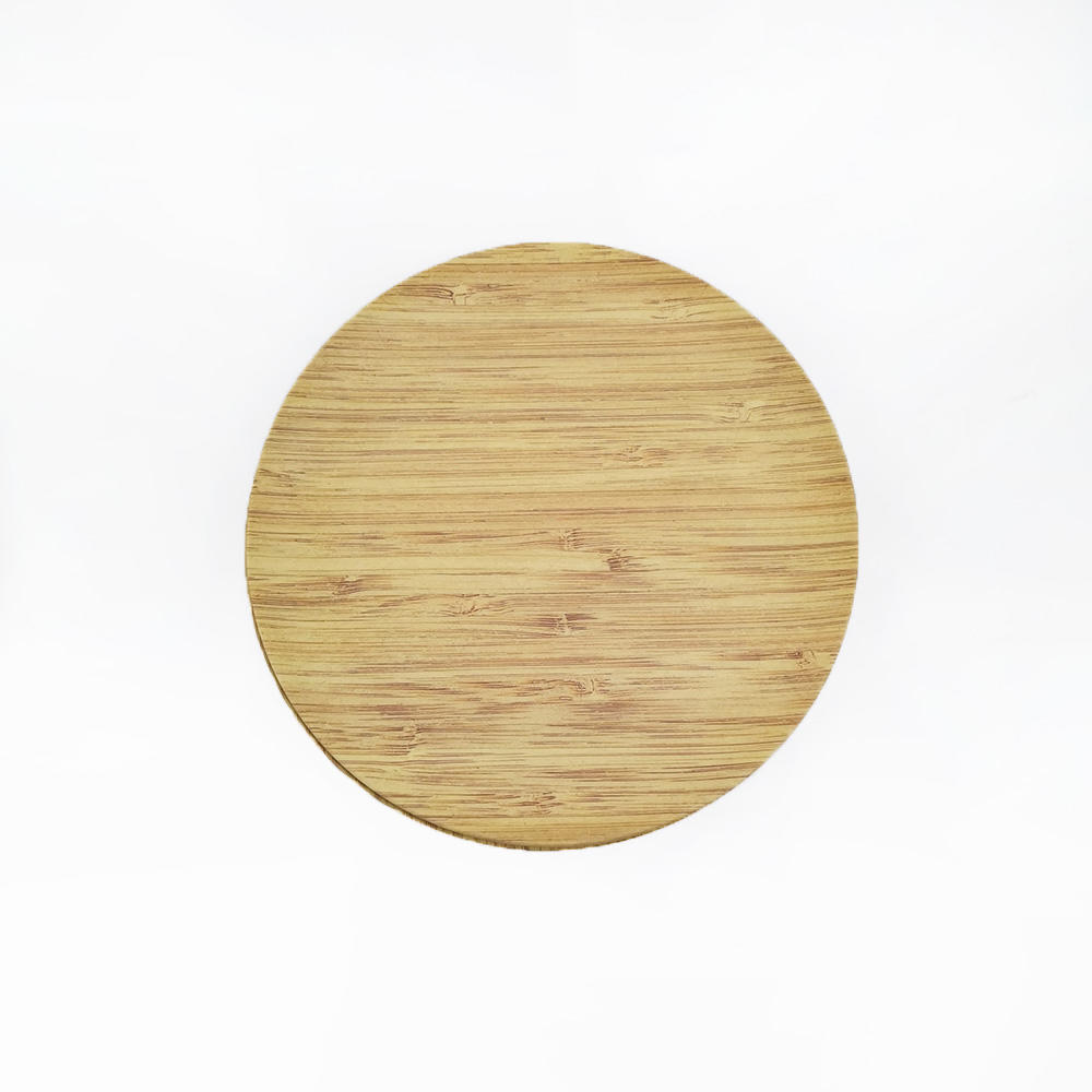 round melamine or bamboo fiber disc dinner plate
