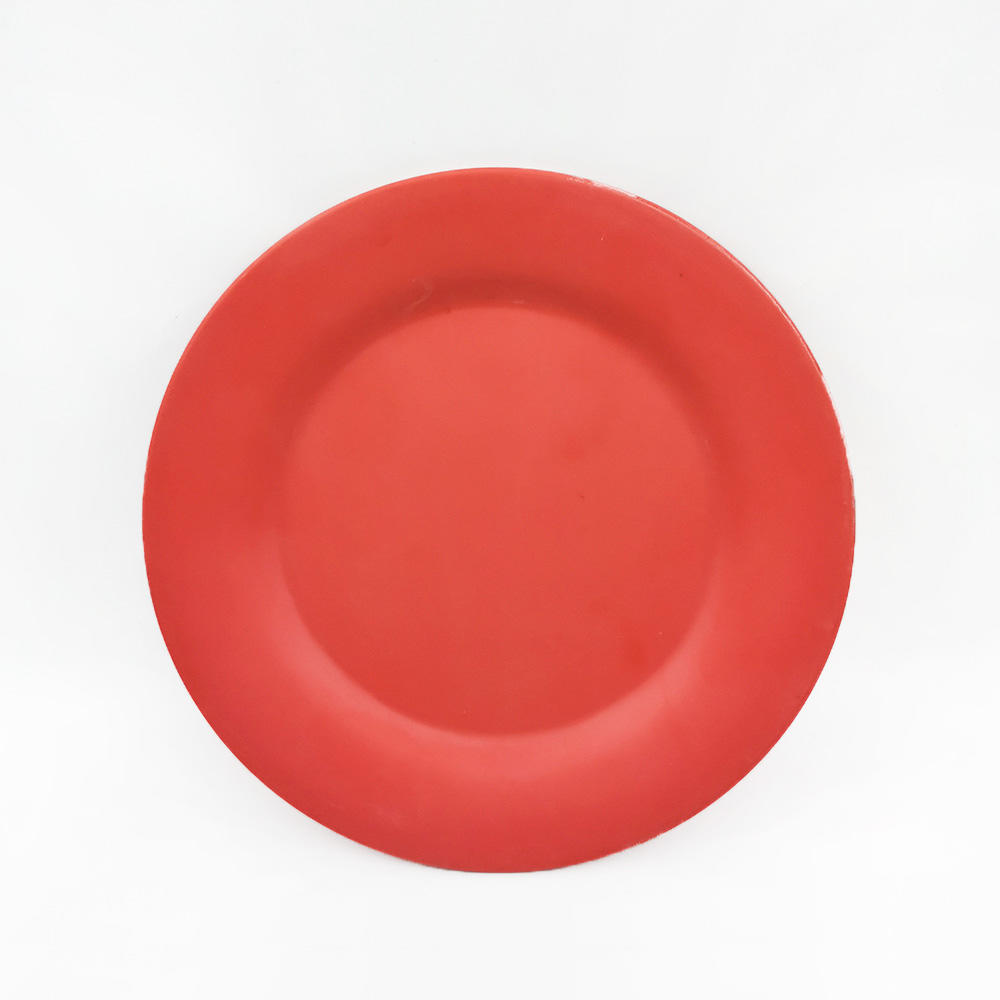 Customized Printing Multi-Colored Round Dinner Plate Dish Set