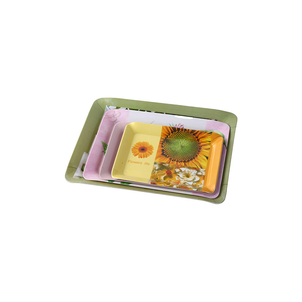 Square tray, fruit tray, storage tray