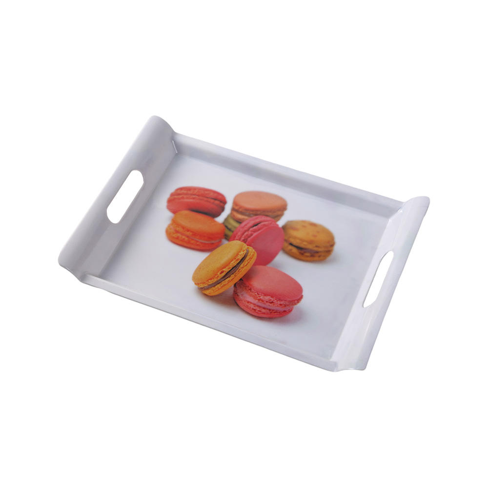Rectangular double ear tray, fruit and nut tray, storage tray